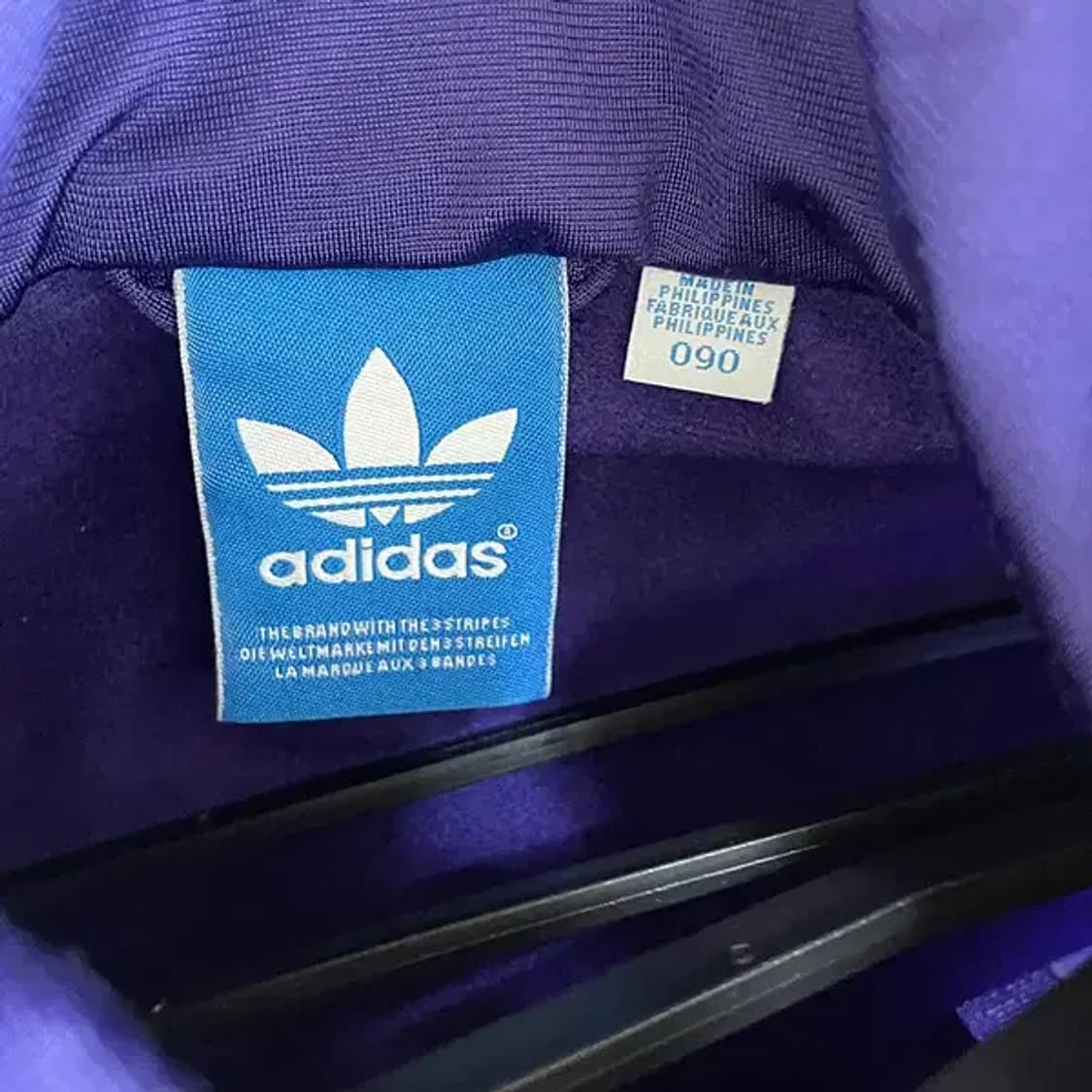 S 아디다스 파이어버드 저지 자켓 퍼플 N.6047 상품이미지6