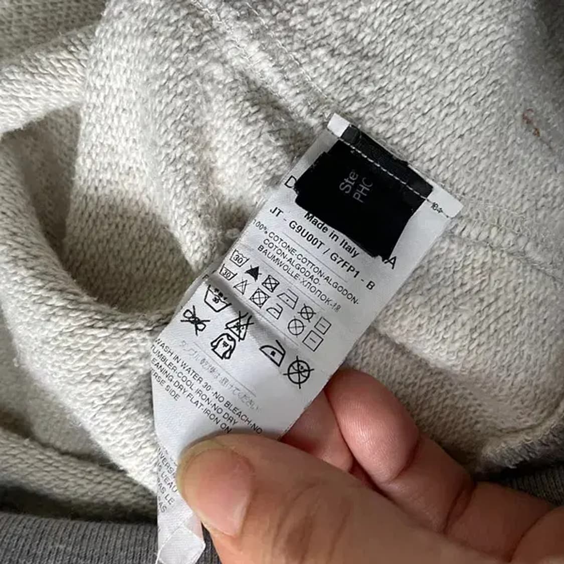 XL 돌체앤가바나 라운드 맨투맨 N.6056 상품이미지5