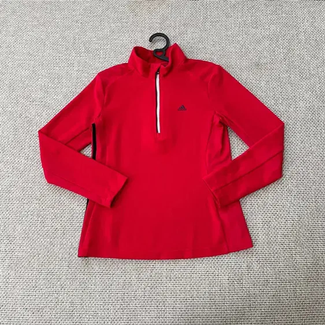 S 아디다스 여성 반집업 후리스 긴팔 N.6086 상품이미지1