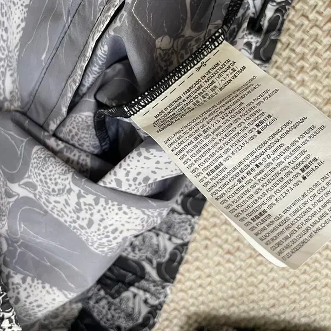 L 반스 X 오프닝 세레모니 레오파드 바람막이 자켓 N.6094 상품이미지5