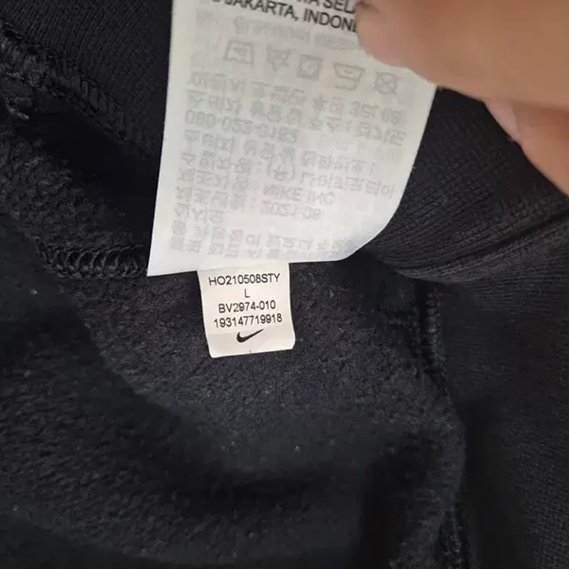 L 나이키 빅로고 후드티셔츠 N.6106 상품이미지7