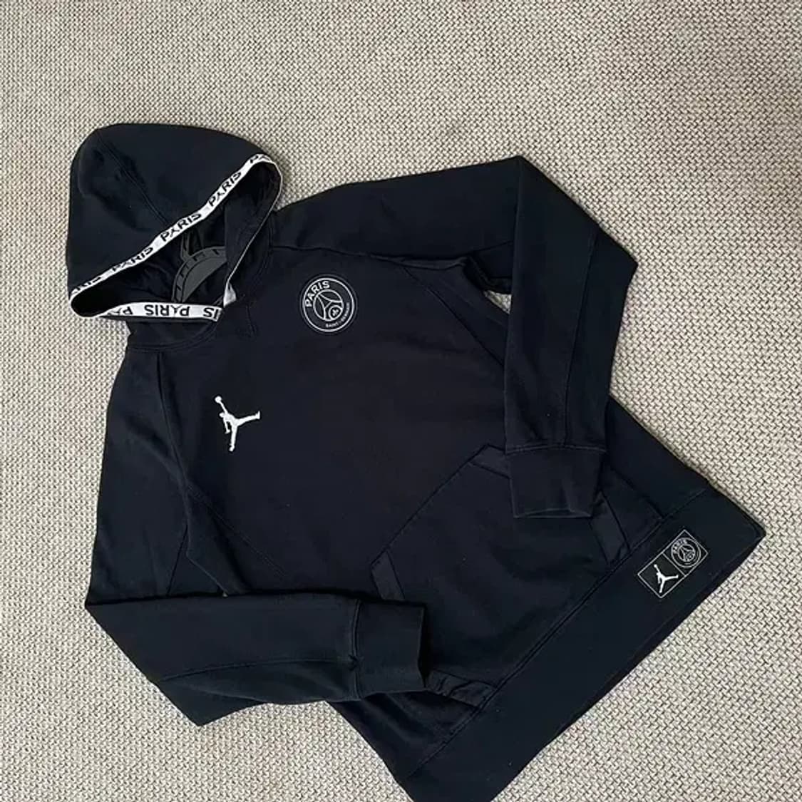 L 12-13 나이키 조던 파리생제르망 기모 후드티셔츠 N.6239 상품이미지2
