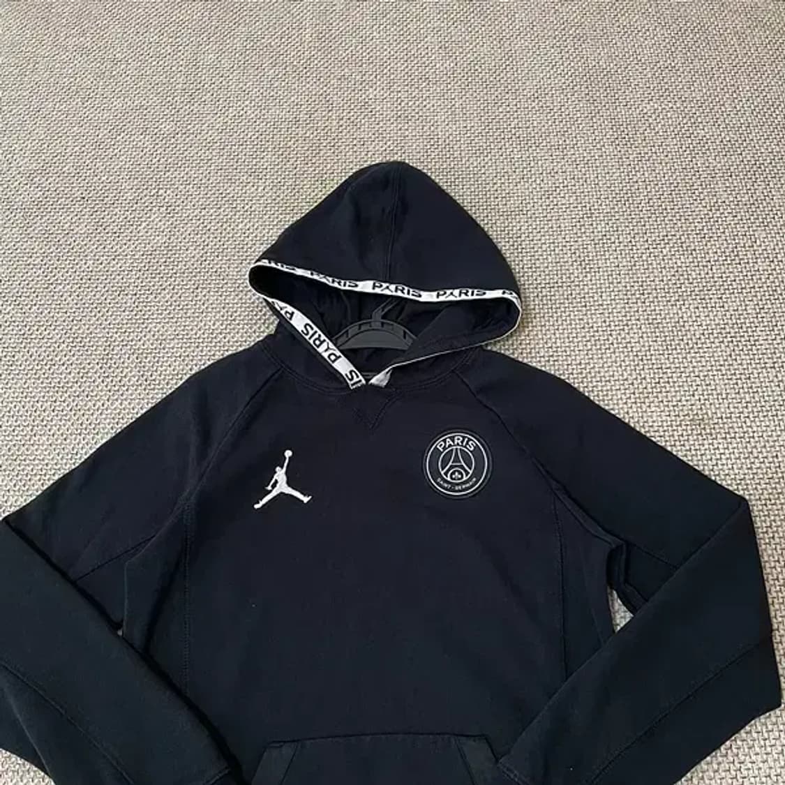 L 12-13 나이키 조던 파리생제르망 기모 후드티셔츠 N.6239 상품이미지3