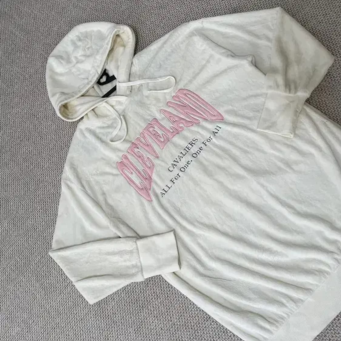 S NBA 후리스 여성 롱 후드티셔츠 N.6261 상품이미지2