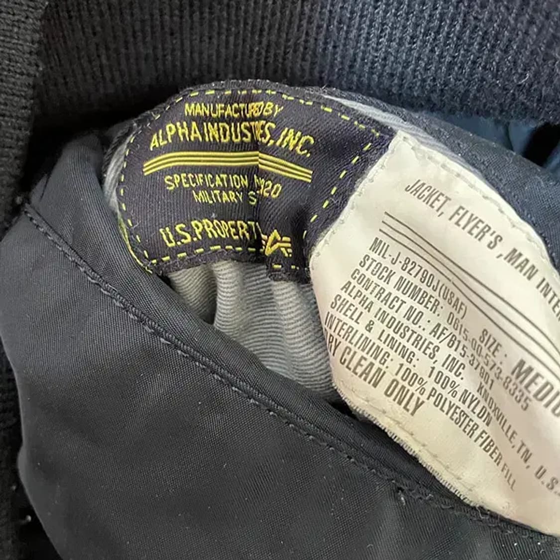 M 알파인더스트리 MA-1 항공점퍼 N.6289 상품이미지5