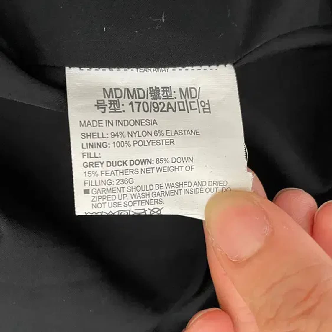 M 언더아머 롱패딩 자켓 N.6293 상품이미지4