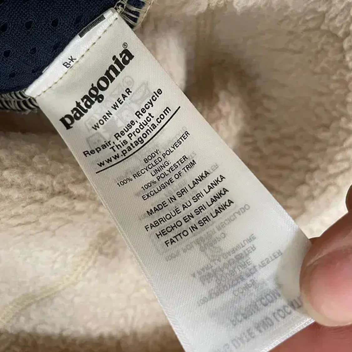 M 파타고니아 후리스 자켓 N.6300 상품이미지5