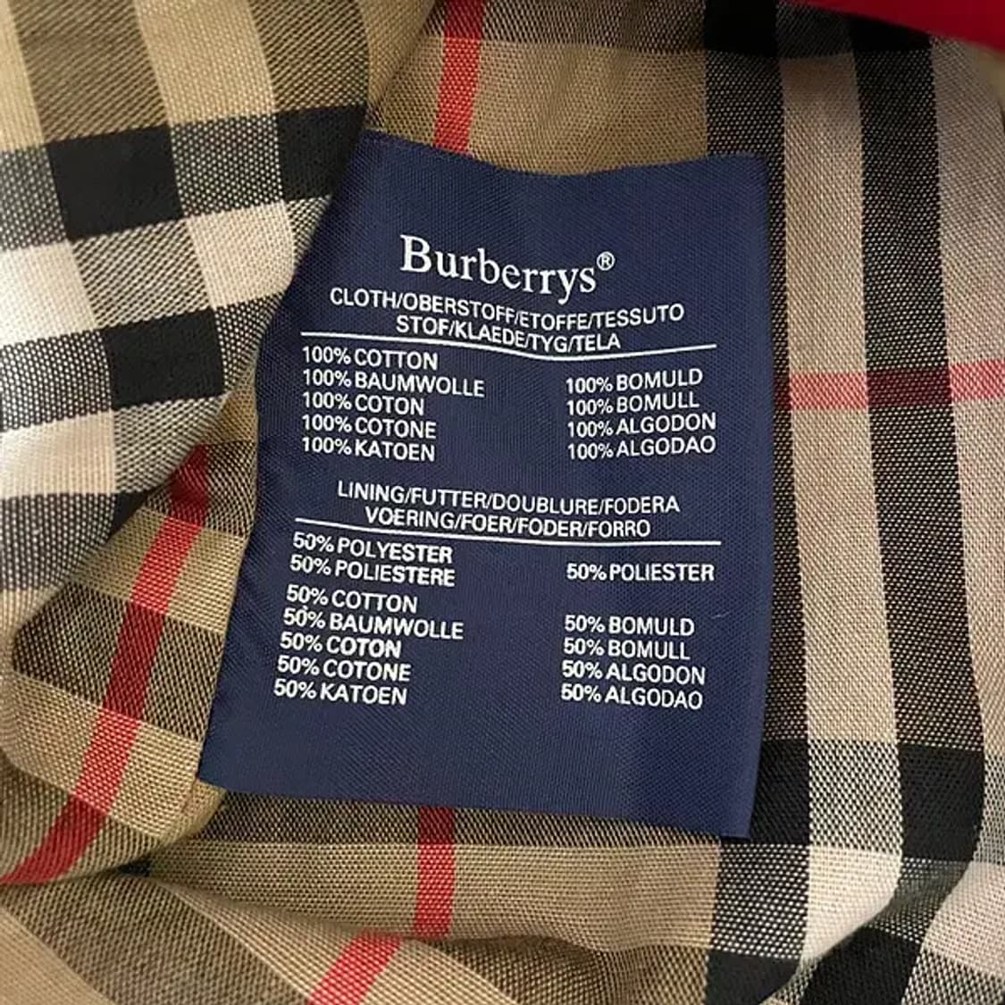 M 버버리 월계수 스윙톱 자켓 N.6301 상품이미지8