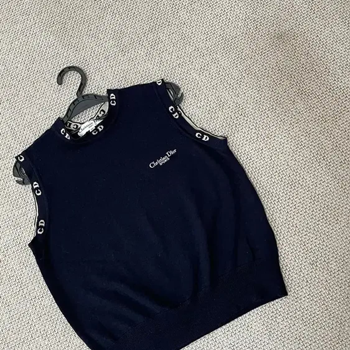 L 크리스찬 디올 여성 니트 조끼 N.6316 상품이미지2