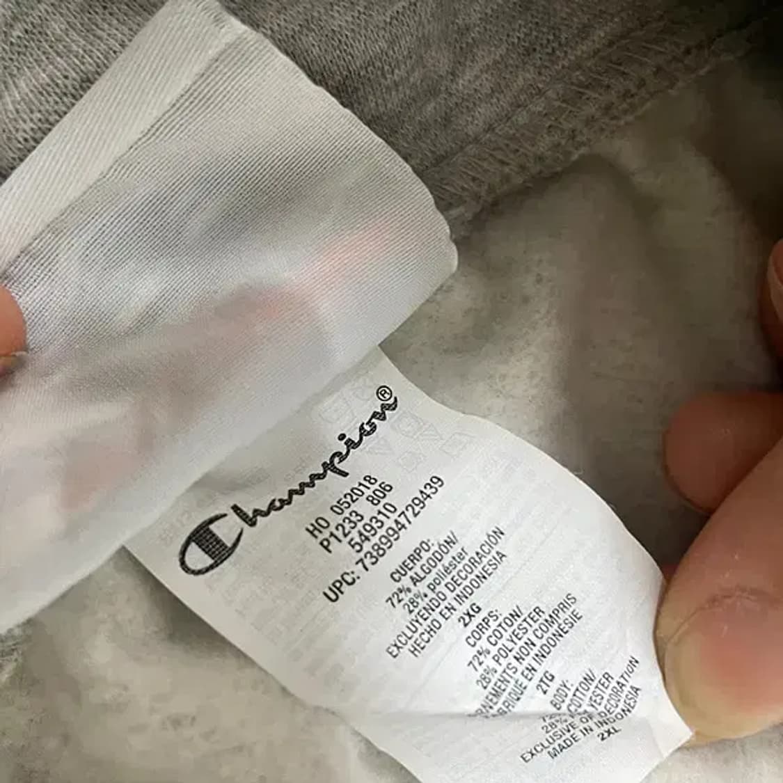 2XL 챔피온 기모 트레이닝 조거팬츠 바지 N.6331 상품이미지6