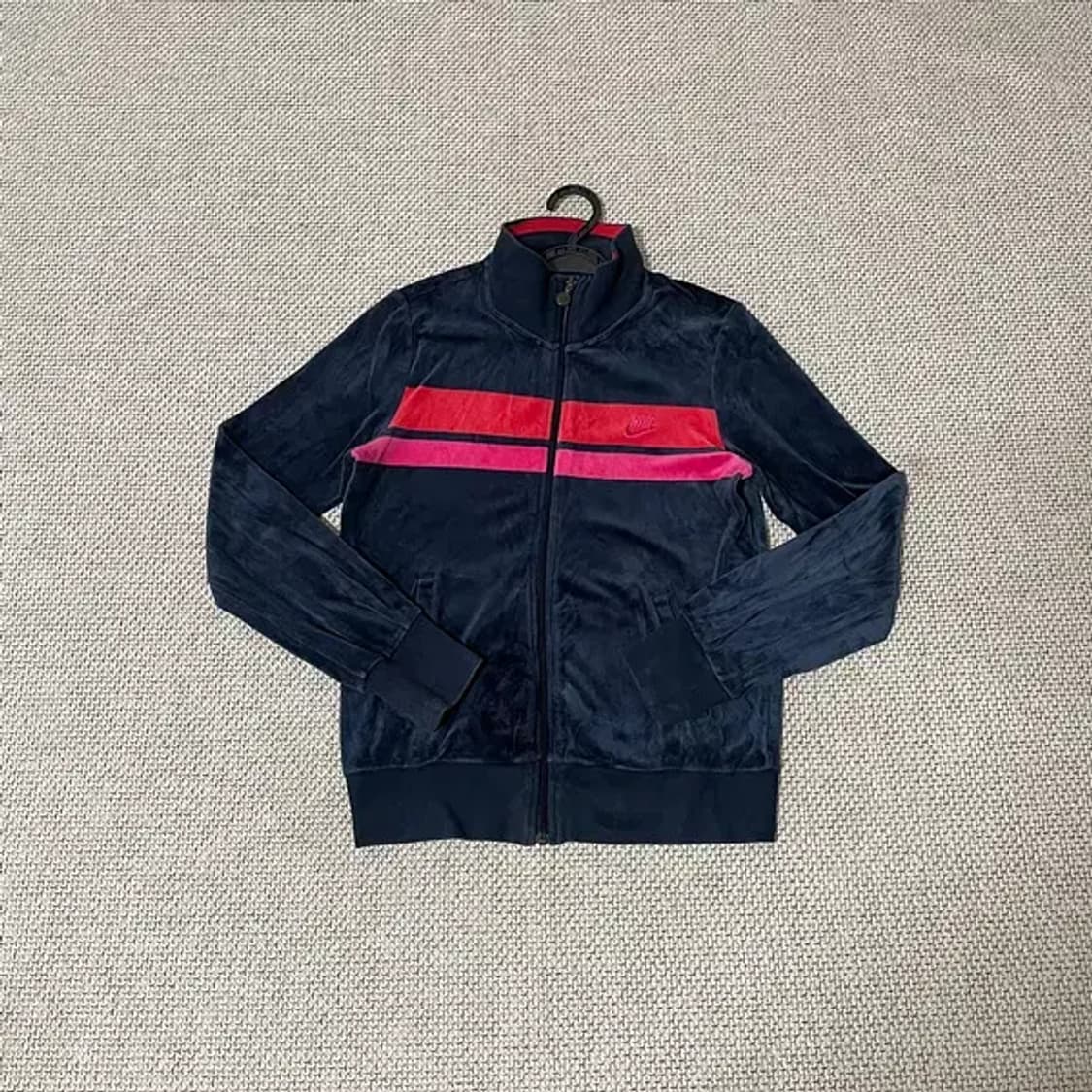 L 나이키 여성 스웨이드 트레이닝복 집업 자켓 N.6336 상품이미지1