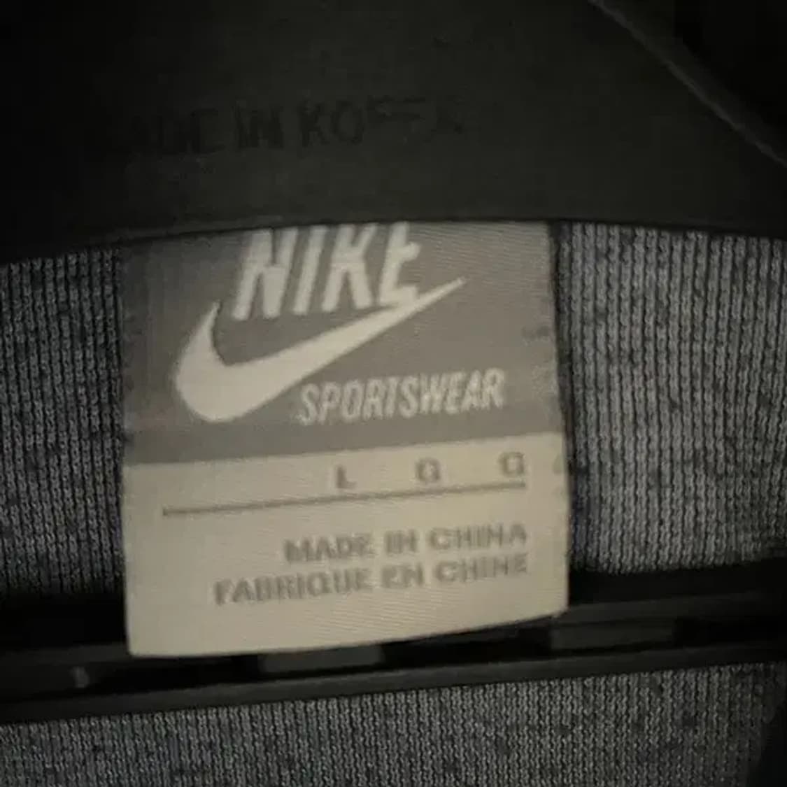 L 나이키 여성 스웨이드 트레이닝복 집업 자켓 N.6336 상품이미지7