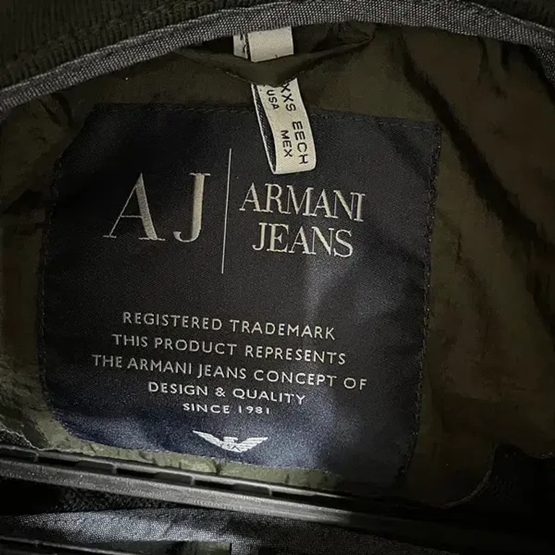 S 알마니 우븐 바람막이 자켓 N.6338 상품이미지6