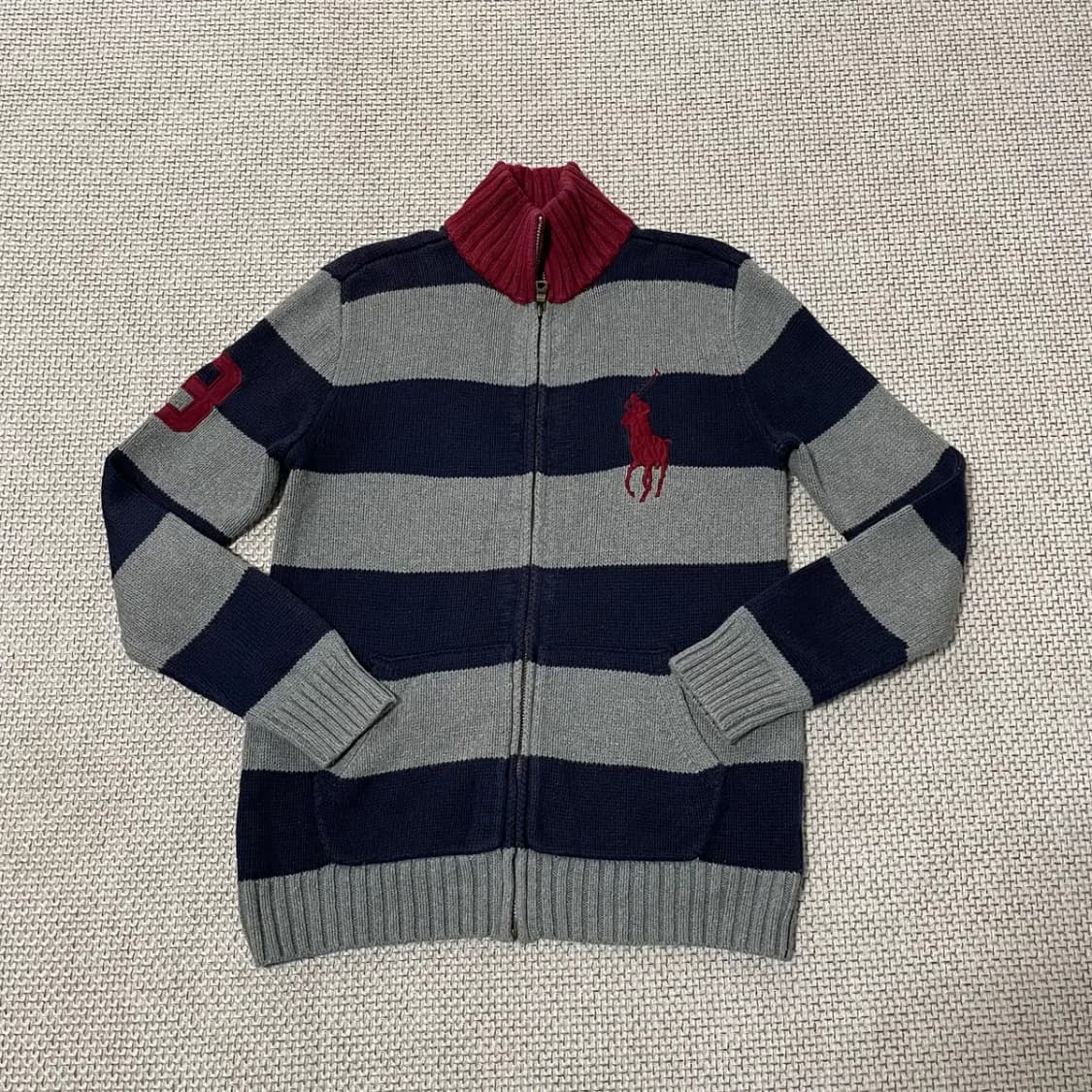M 10-12 폴로 랄프로렌 니트 집업 N.8961 상품이미지1