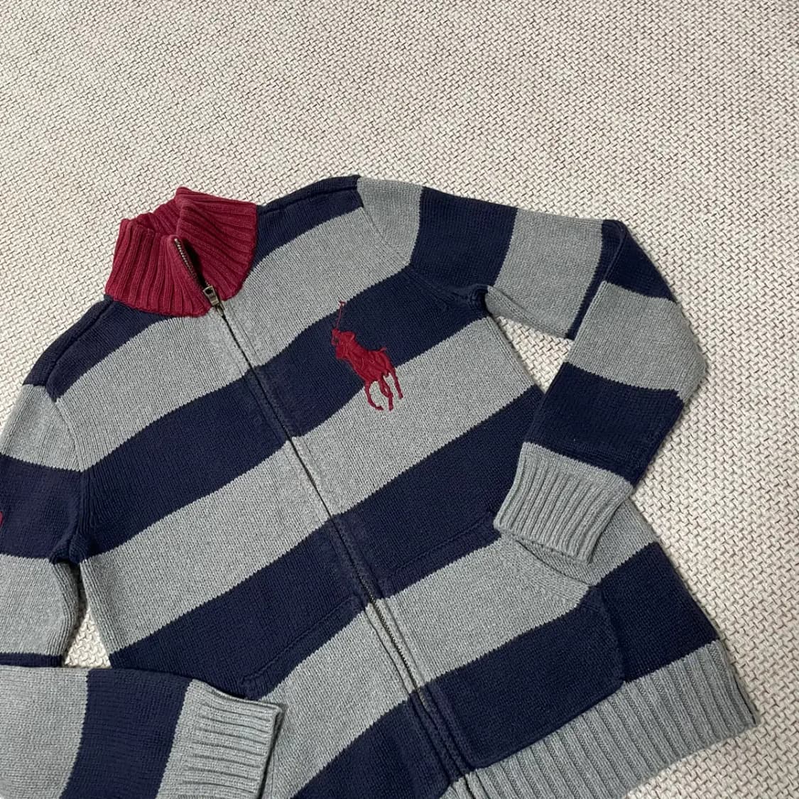 M 10-12 폴로 랄프로렌 니트 집업 N.8961 상품이미지2