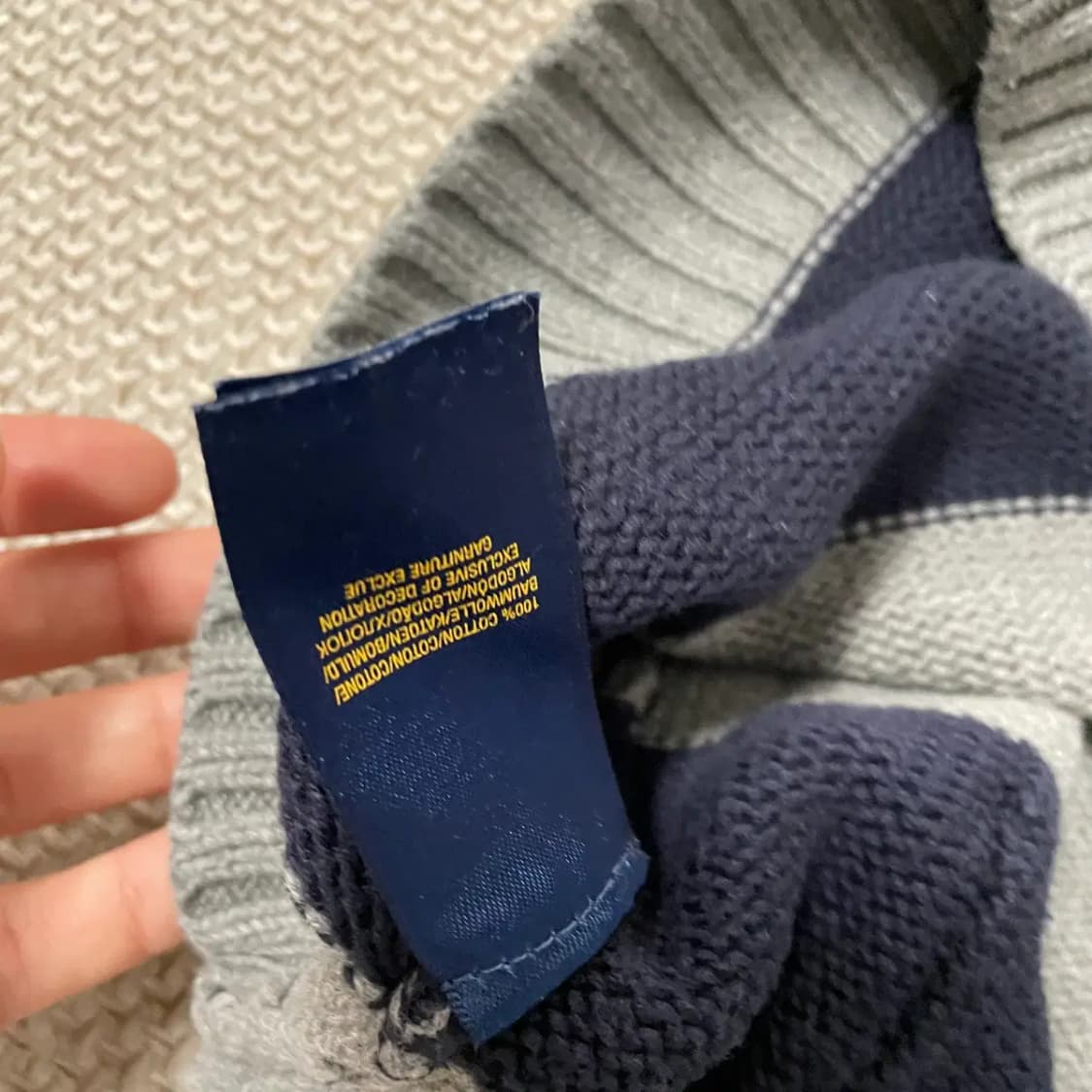 M 10-12 폴로 랄프로렌 니트 집업 N.8961 상품이미지5