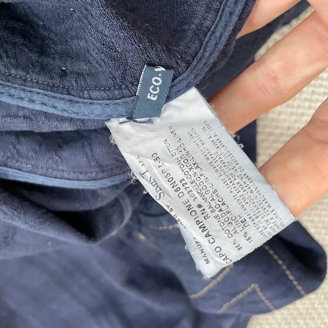 L 알마니 여성 청 데님 자켓 N.8975 상품이미지6