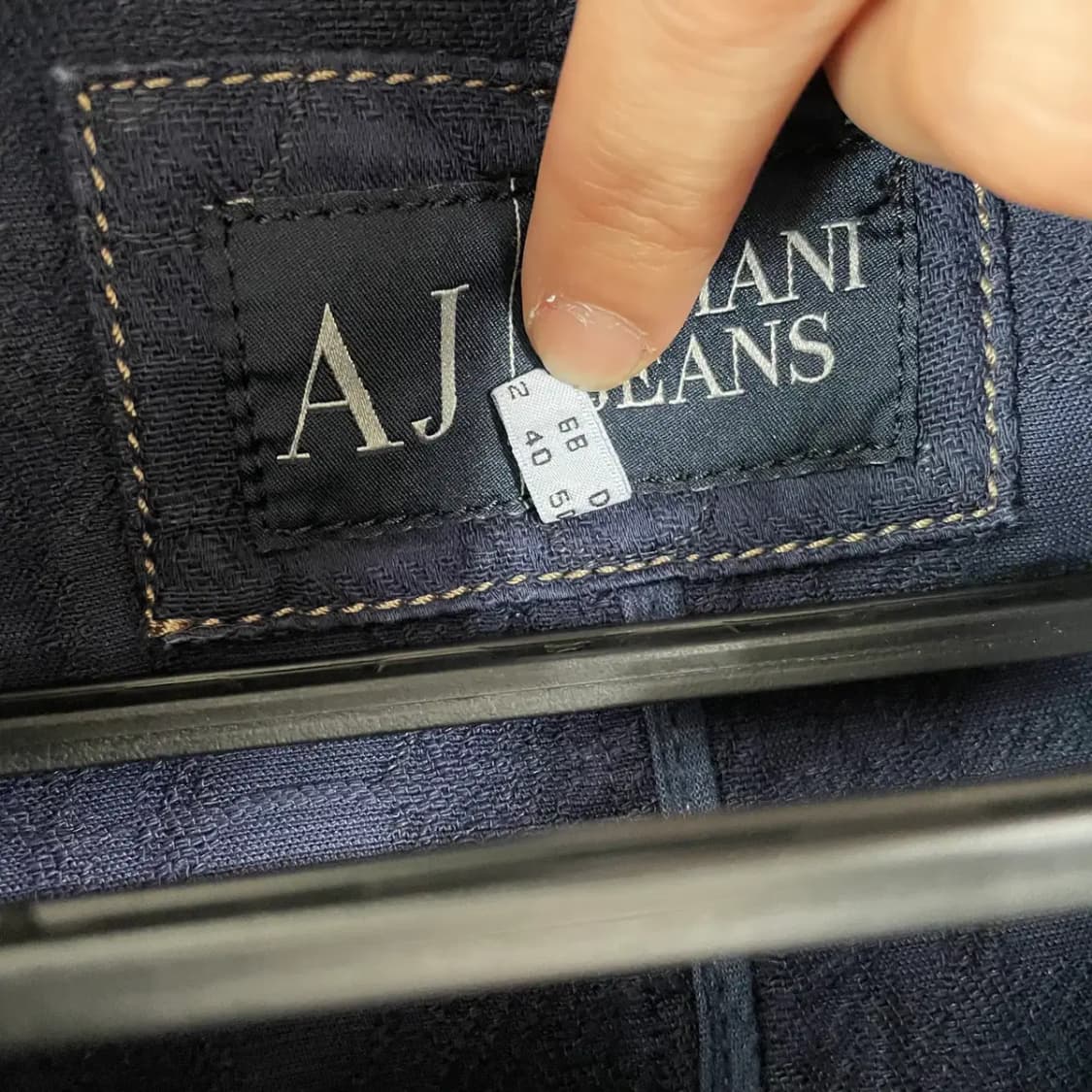 L 알마니 여성 청 데님 자켓 N.8975 상품이미지8