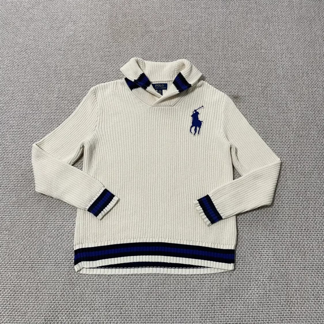 L 14-16 폴로 랄프로렌 숄카라 니트 N.8962 상품이미지1