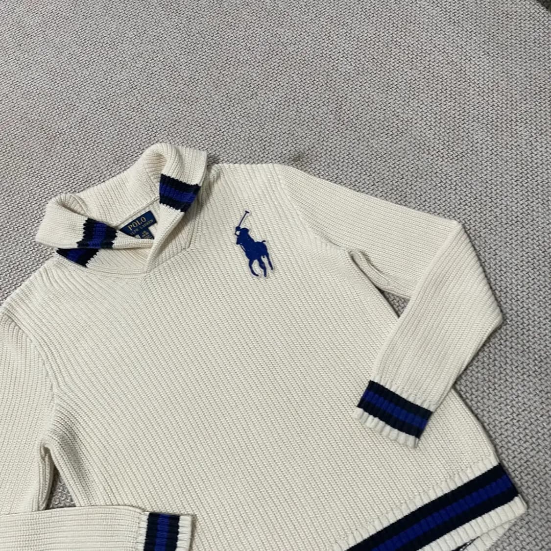 L 14-16 폴로 랄프로렌 숄카라 니트 N.8962 상품이미지2