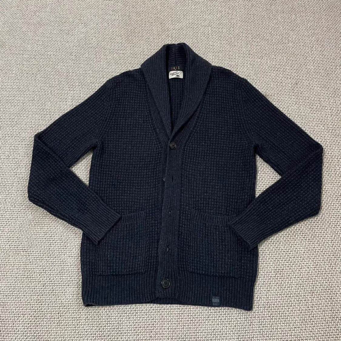 M 닥스 캐시미어 숄카라 니트 가디건 N.8988 상품이미지1