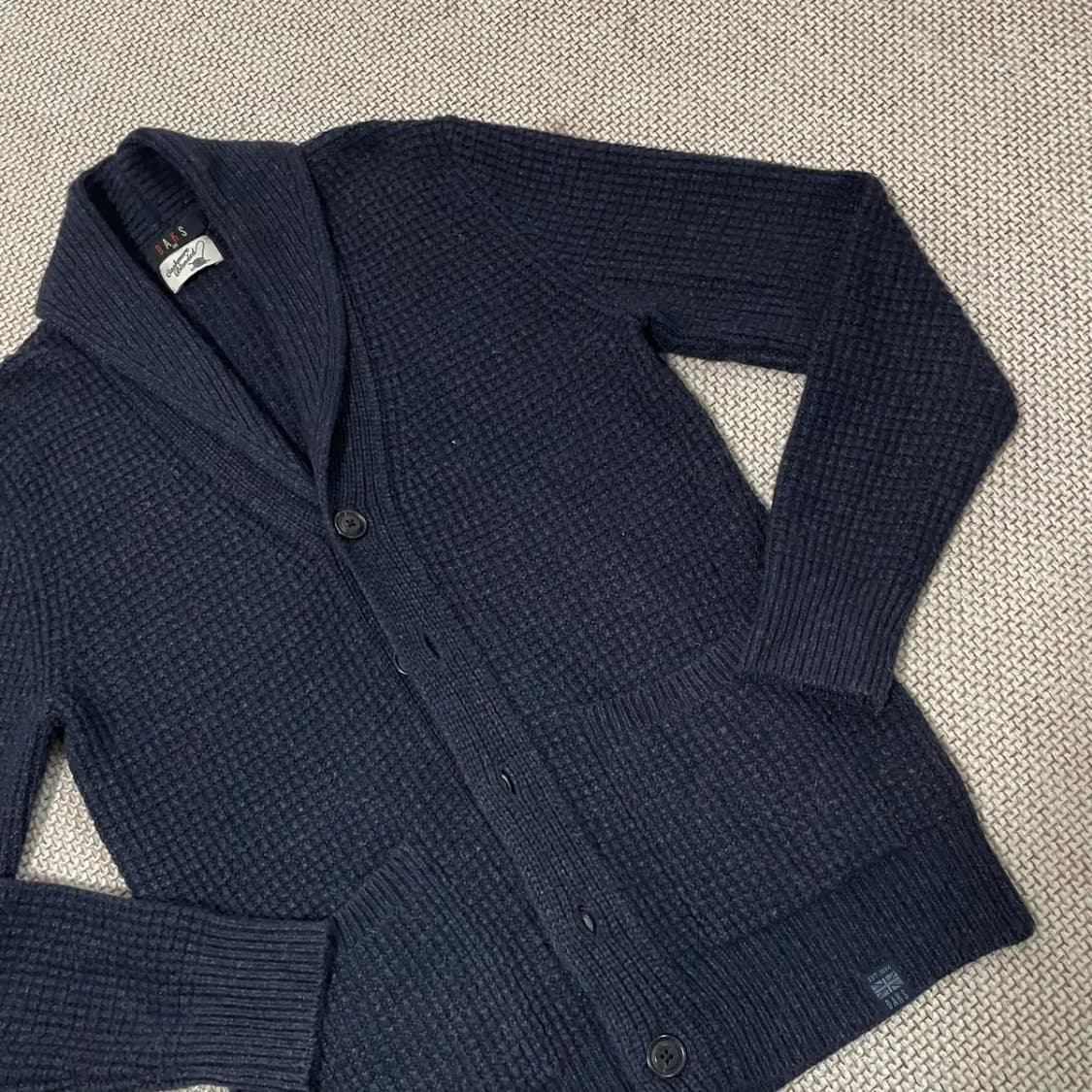 M 닥스 캐시미어 숄카라 니트 가디건 N.8988 상품이미지2