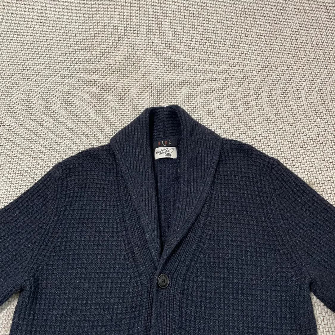 M 닥스 캐시미어 숄카라 니트 가디건 N.8988 상품이미지3