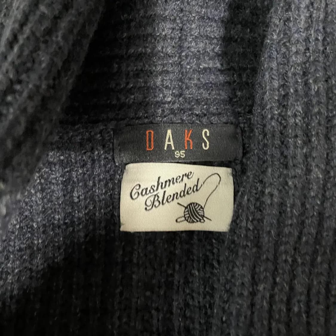 M 닥스 캐시미어 숄카라 니트 가디건 N.8988 상품이미지6