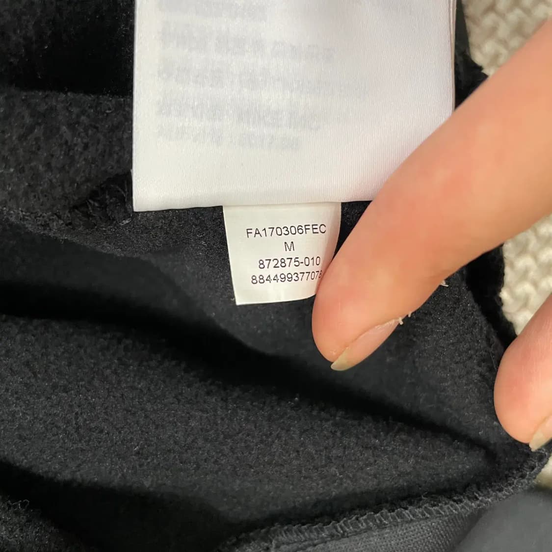 M 나이키 조던 기모 후드집업 자켓 N.8971 상품이미지6