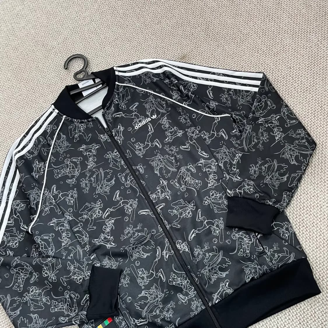 XL 아디다스 X 디즈니 콜라보 구피 트랙탑 져지 N.8976 상품이미지2