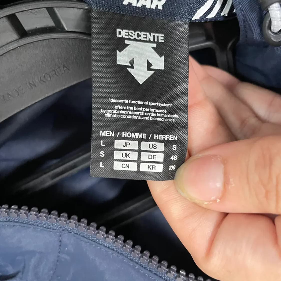 L 데상트 바람막이 자켓 N.8991 상품이미지6