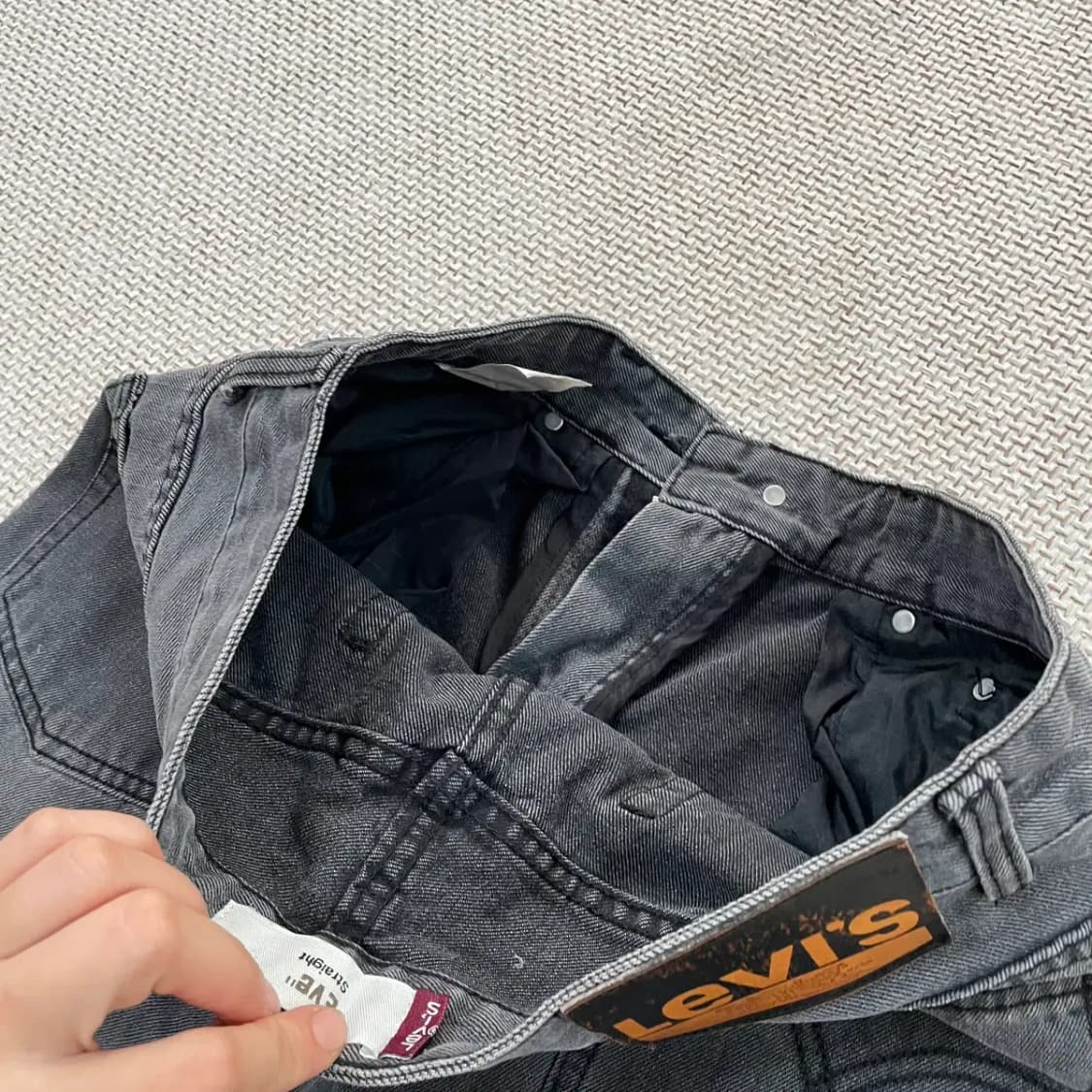 32 리바이스 흑 청바지 하의 N.8998 상품이미지5