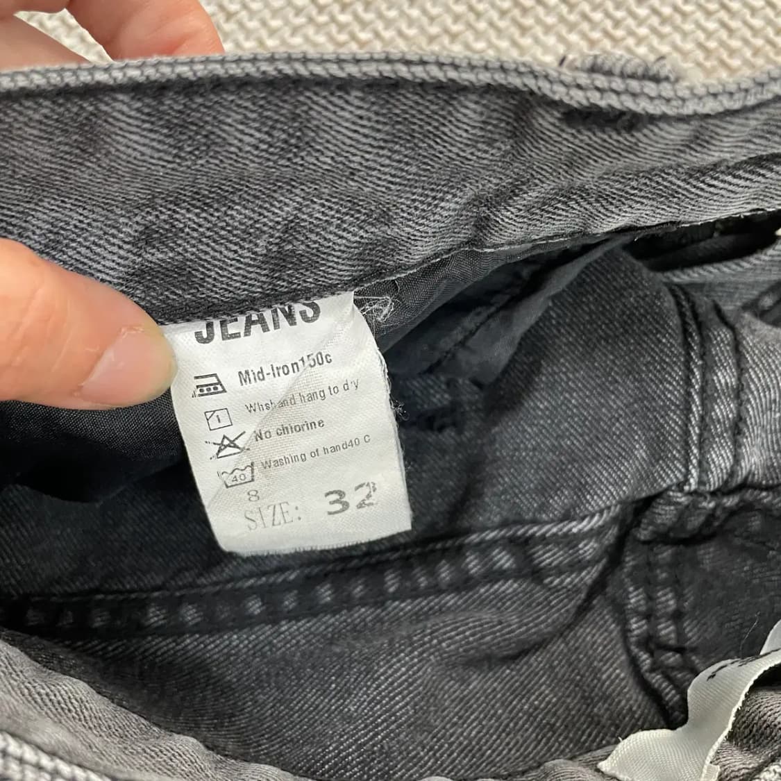 32 리바이스 흑 청바지 하의 N.8998 상품이미지7
