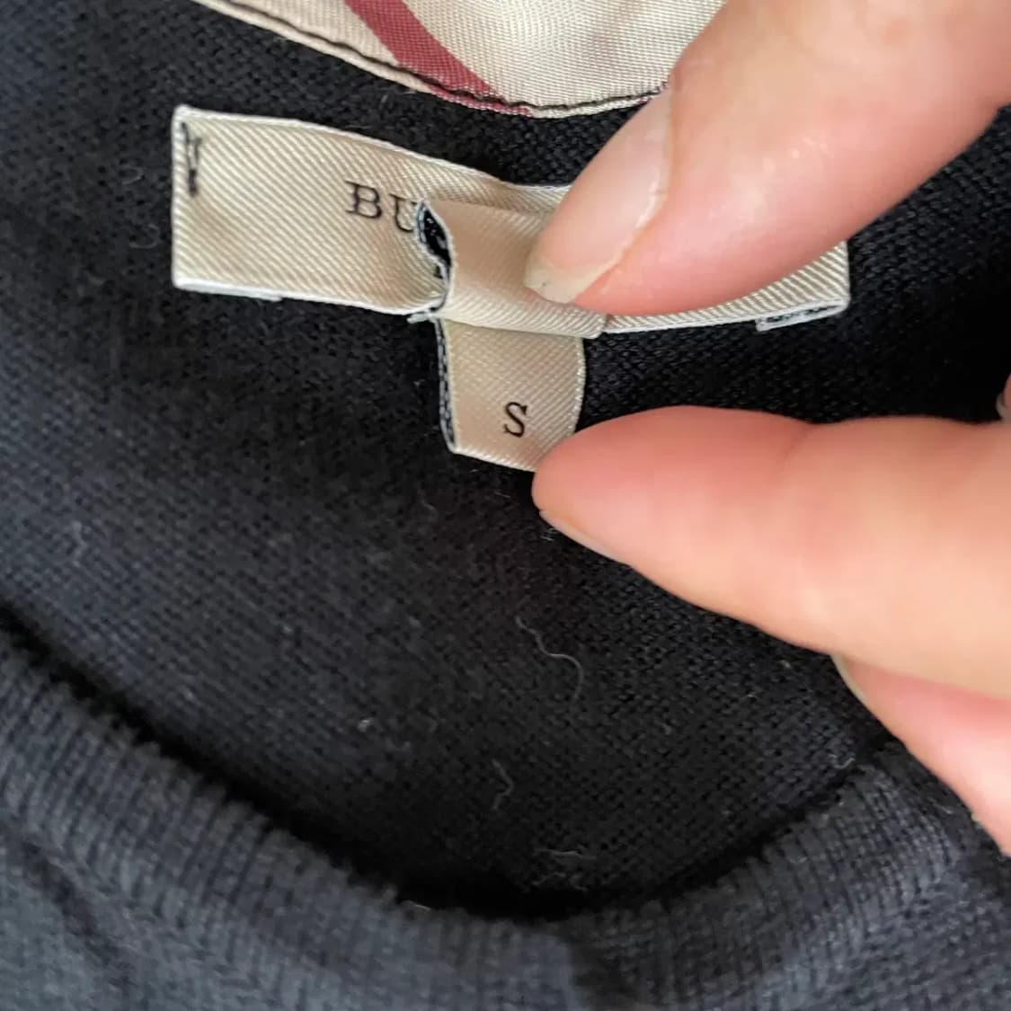 S 버버리 여성 라운드 니트 가디건 N.9011 상품이미지6