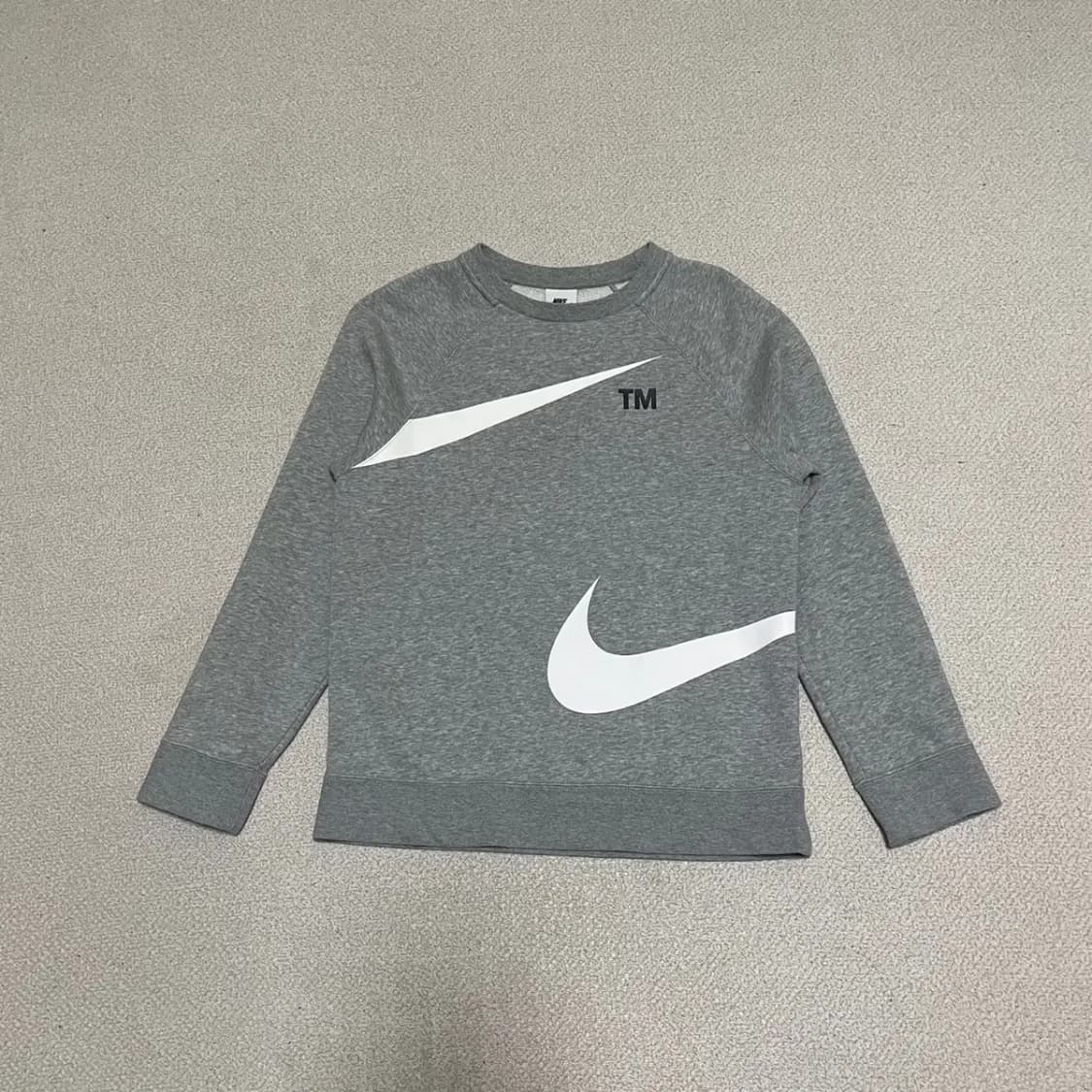 L(12-13) 나이키 라운드 기모 맨투맨 N.2322 상품이미지1