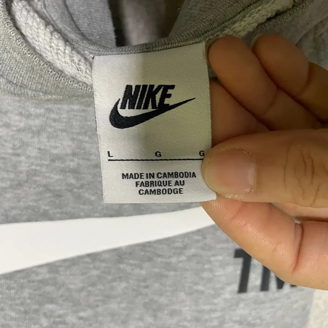 L(12-13) 나이키 라운드 기모 맨투맨 N.2322 상품이미지6