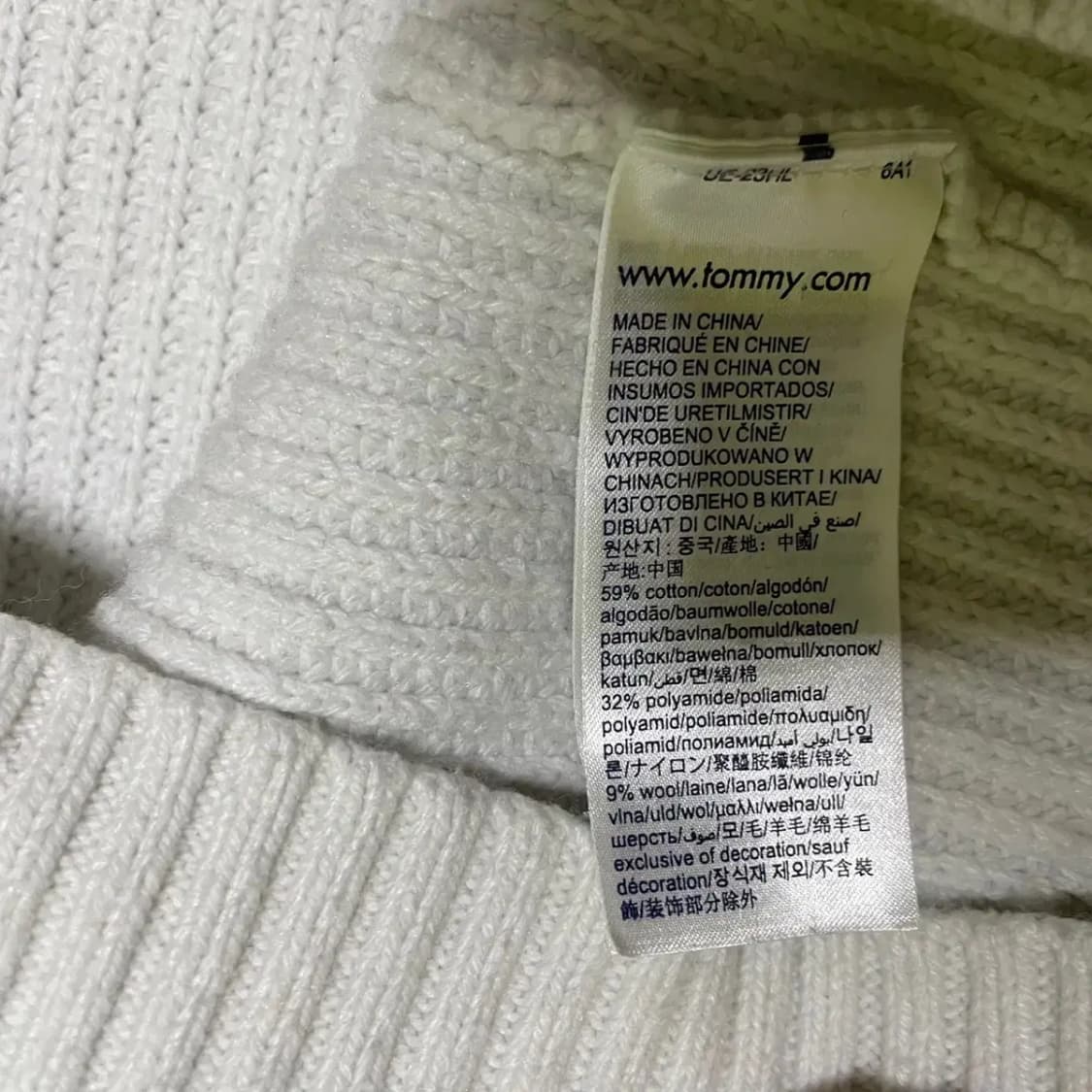 S 타미힐피거 반집업 니트 N.2331 상품이미지4