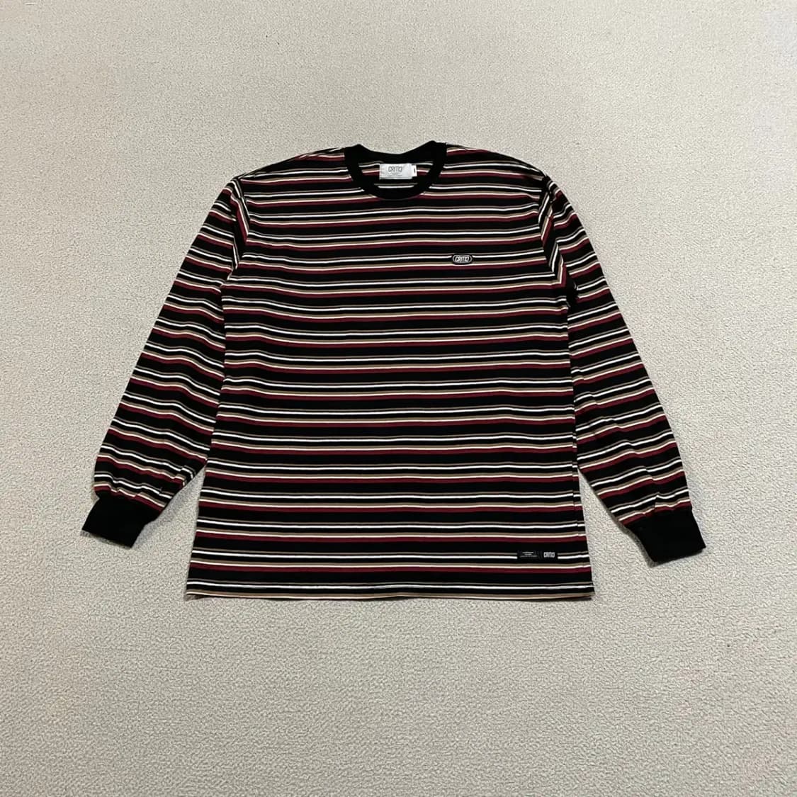 L 크리틱 스트라이프 긴팔티 N.2801 상품이미지1