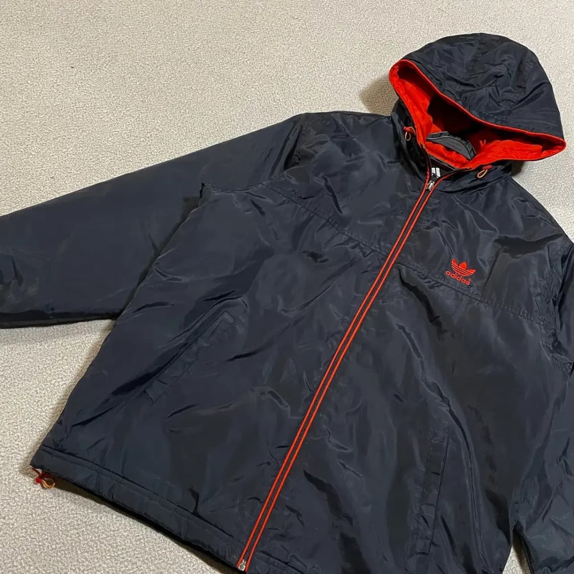 L 아디다스 빅로고 누빔 점퍼 자켓 N.2876 상품이미지2