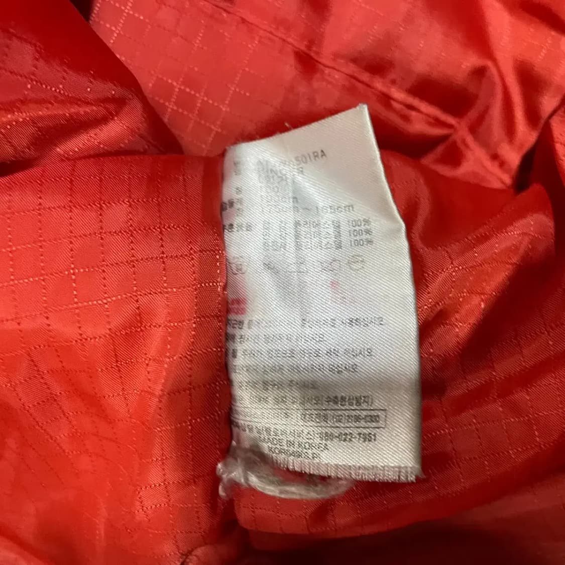 L 아디다스 빅로고 누빔 점퍼 자켓 N.2876 상품이미지4