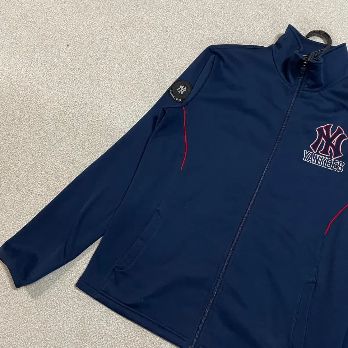 L MLB 양키즈 기모 트레이닝복 집업 상의 N.2906 상품이미지2