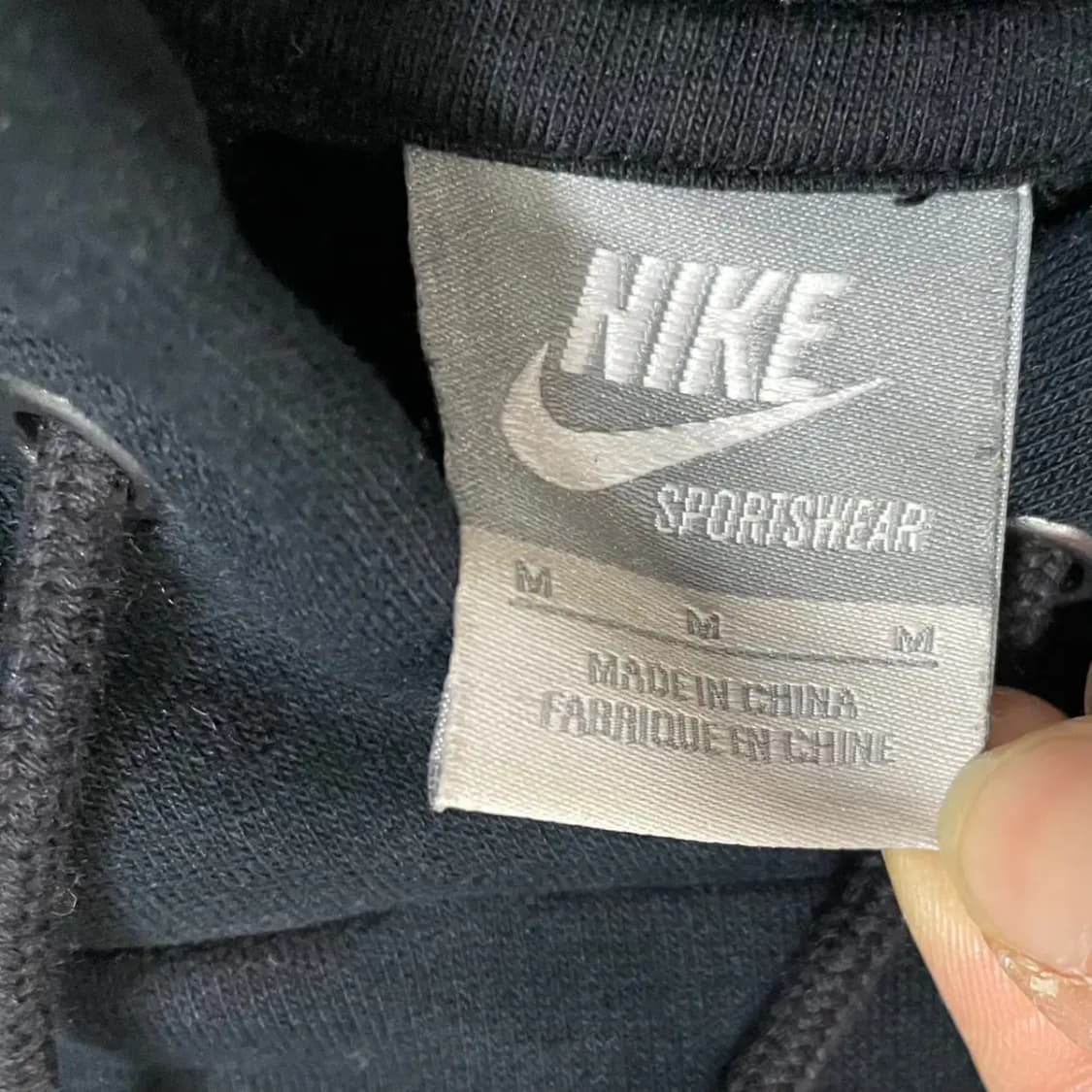 M 나이키 여성 기모 롱 후드티 N.2979 상품이미지5