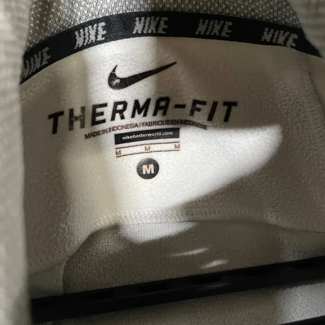 M 나이키 기모 트레이닝복 집업 상의 N.2943 상품이미지6