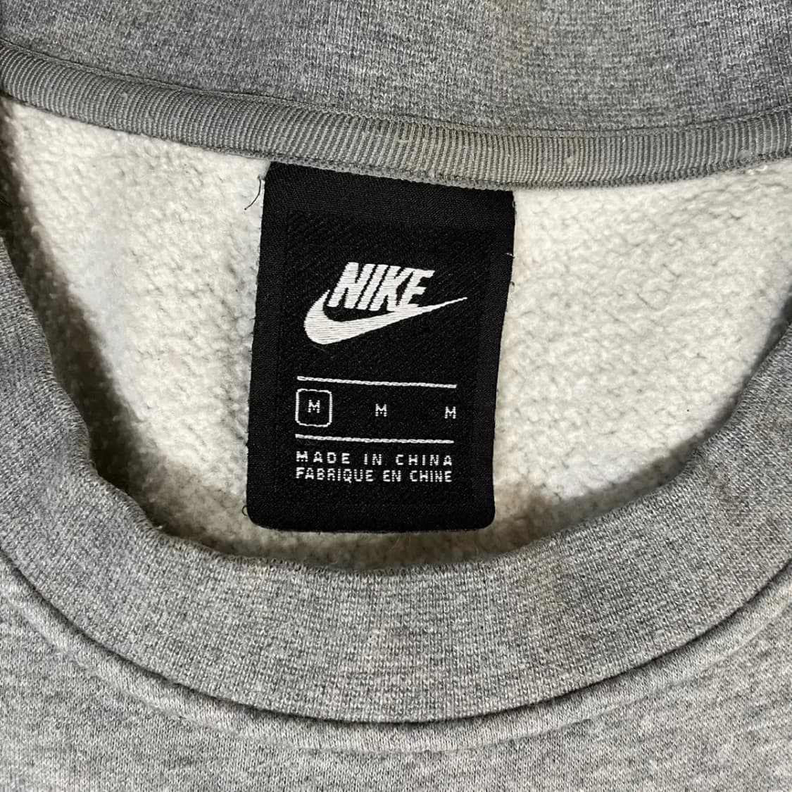 M 나이키 기모 맨투맨 N.2953 상품이미지6