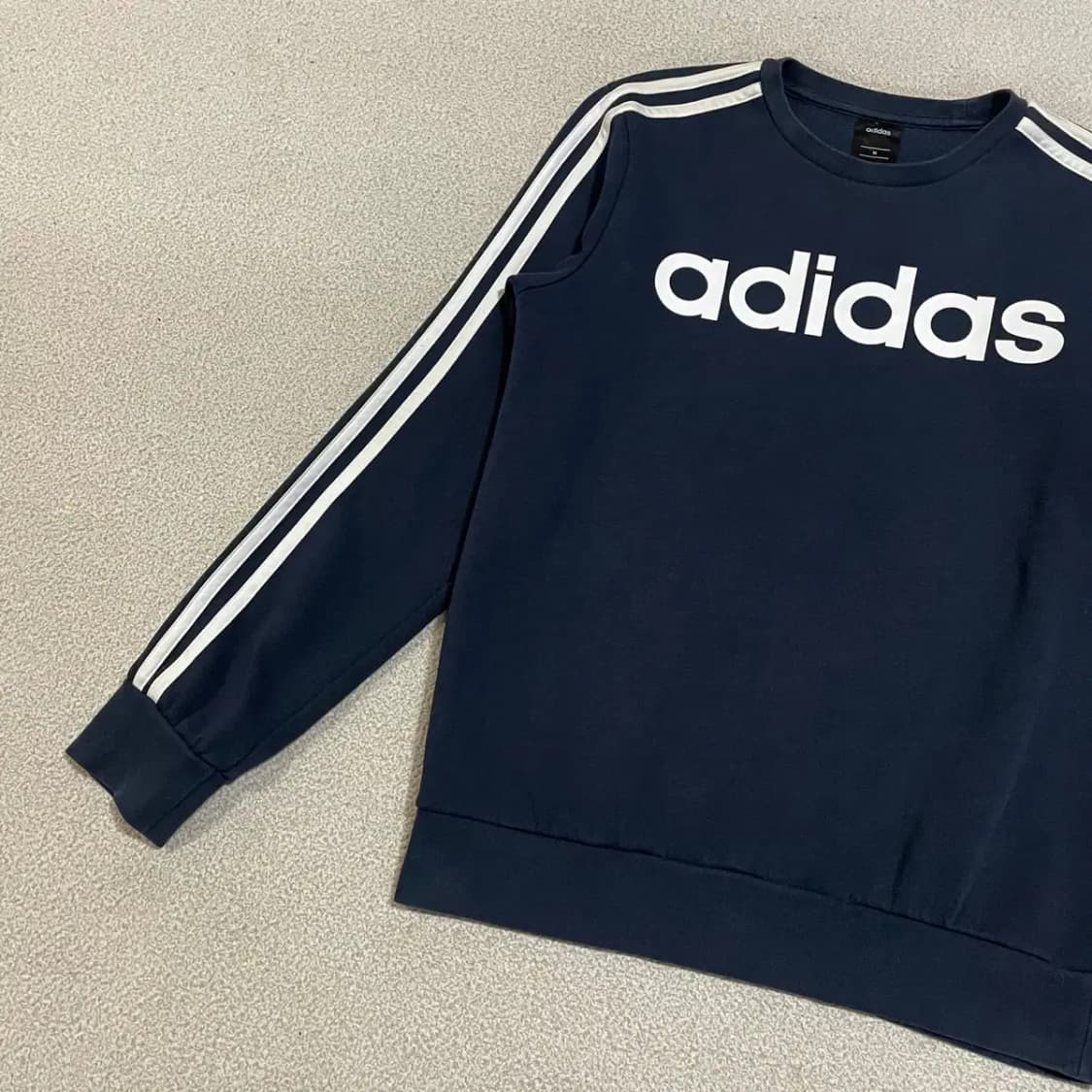 M 아디다스 기모 맨투맨 N.2975 상품이미지2