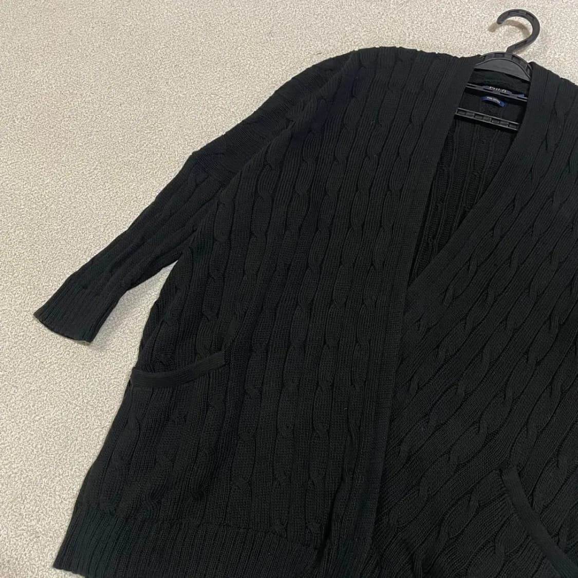 S 폴로 여성 롱 꽈배기 가디건 N.3023 상품이미지2