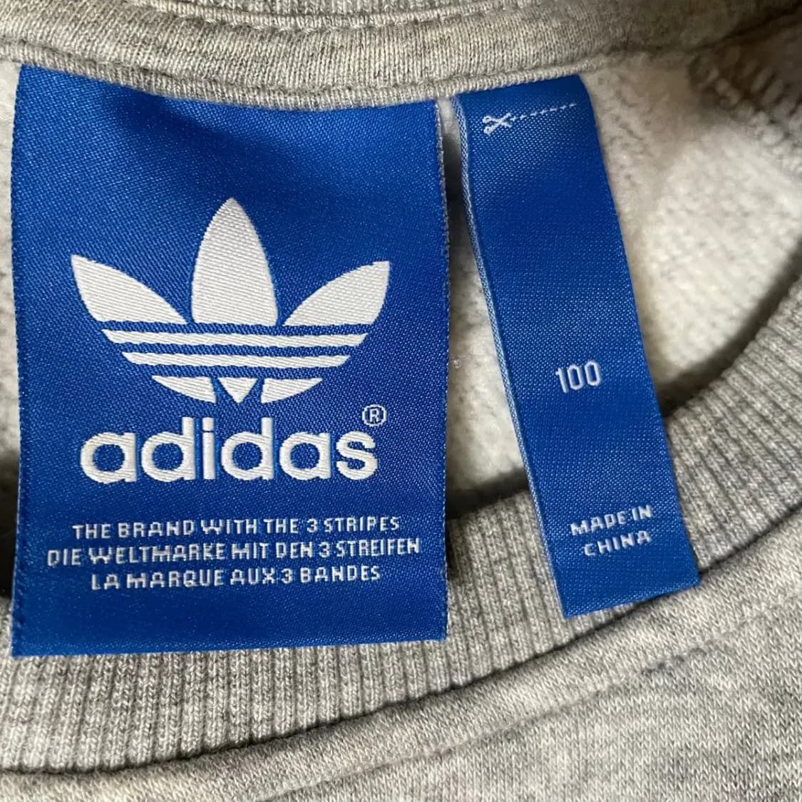 L 아디다스 기모 맨투맨 N.3006 상품이미지6
