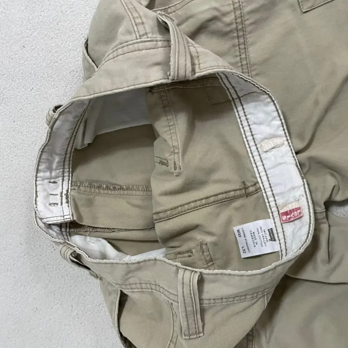 32 리바이스 카고 바지 하의 B.4373 상품이미지5