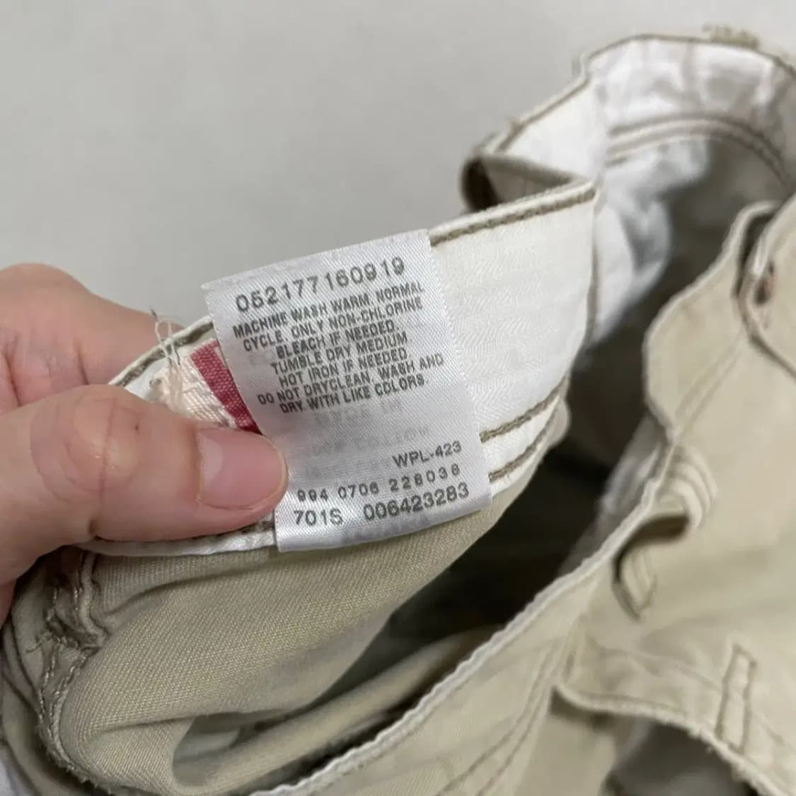 32 리바이스 카고 바지 하의 B.4373 상품이미지7