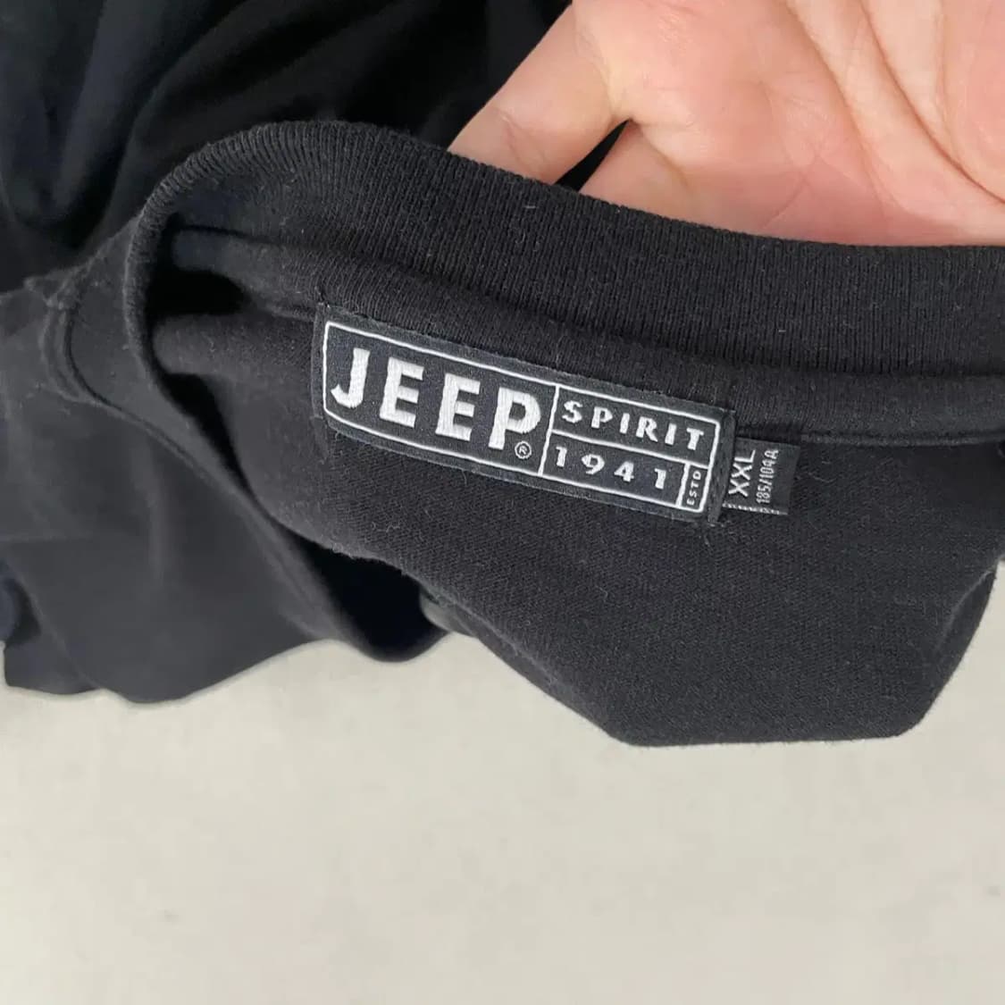 2XL 지프 라운드 반팔티 B.4383 상품이미지5